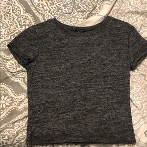 Forever 21 grey croptop